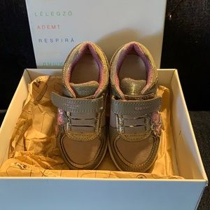 Brand new toddler girls Geox sneakers